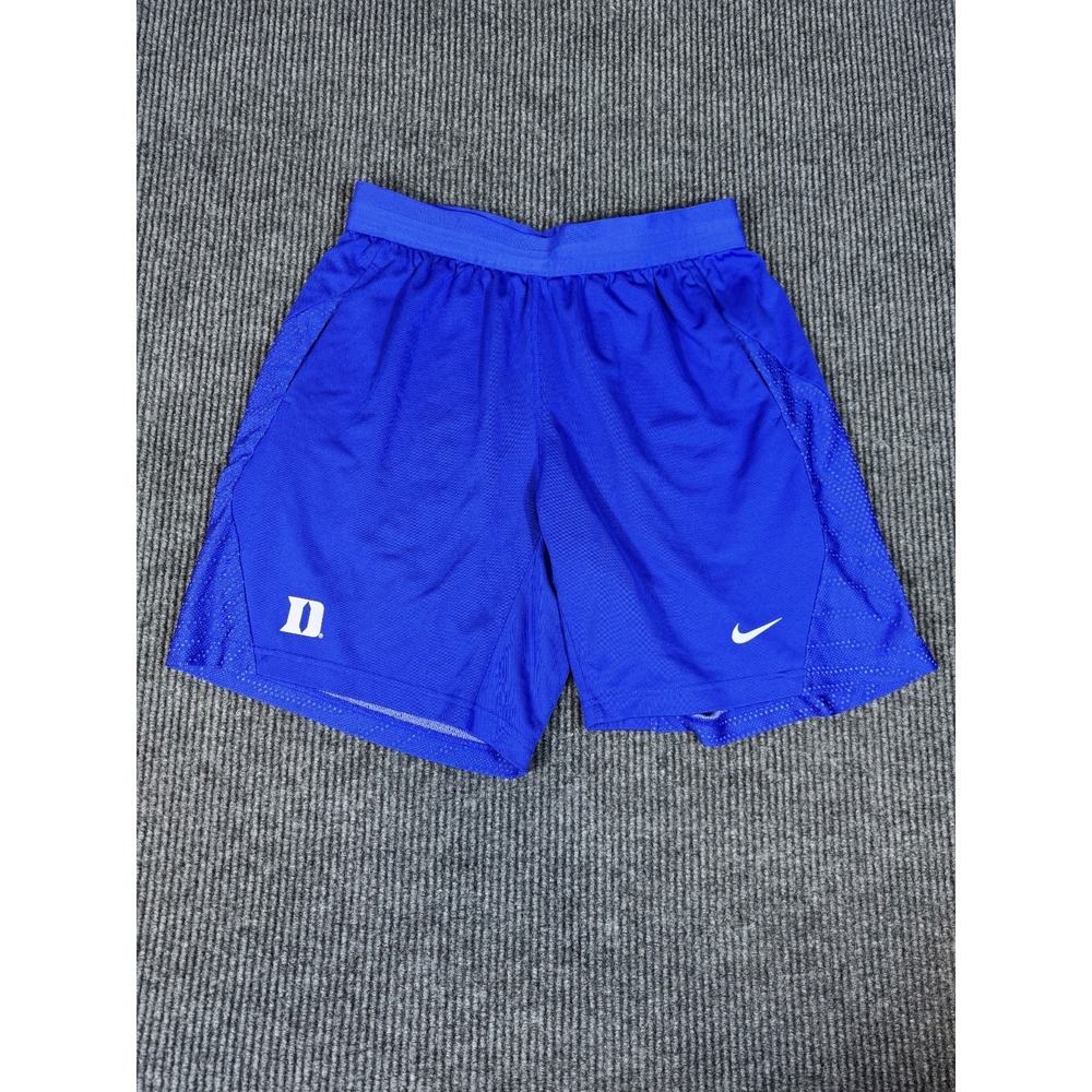 Nike Dri Fit Duke Blue Devils University Athletic Shorts Basketball Mens Large